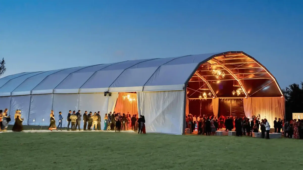 A construção civil e o uso de estruturas temporárias em eventos