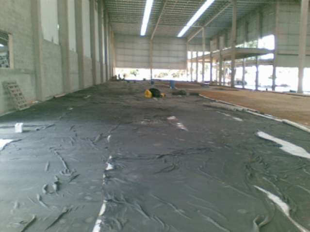 Manta para cura de concreto