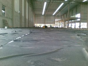 Manta para cura de concreto